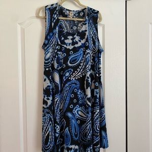Shoreline Embroidered Paisley Dress